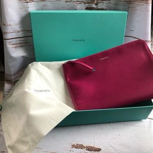 Tiffany and Co. pink clutch